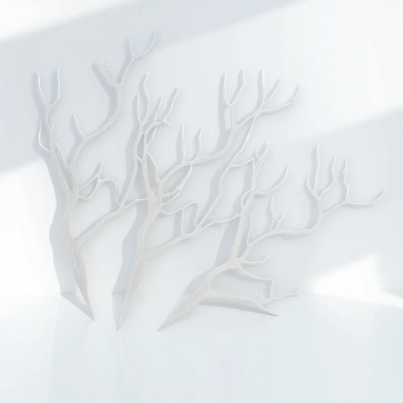 

4Pcs Artificial Antler Tree Branches Plastic Dry Decorative Twigs Vase Filling DIY Craft Home Table Decorations