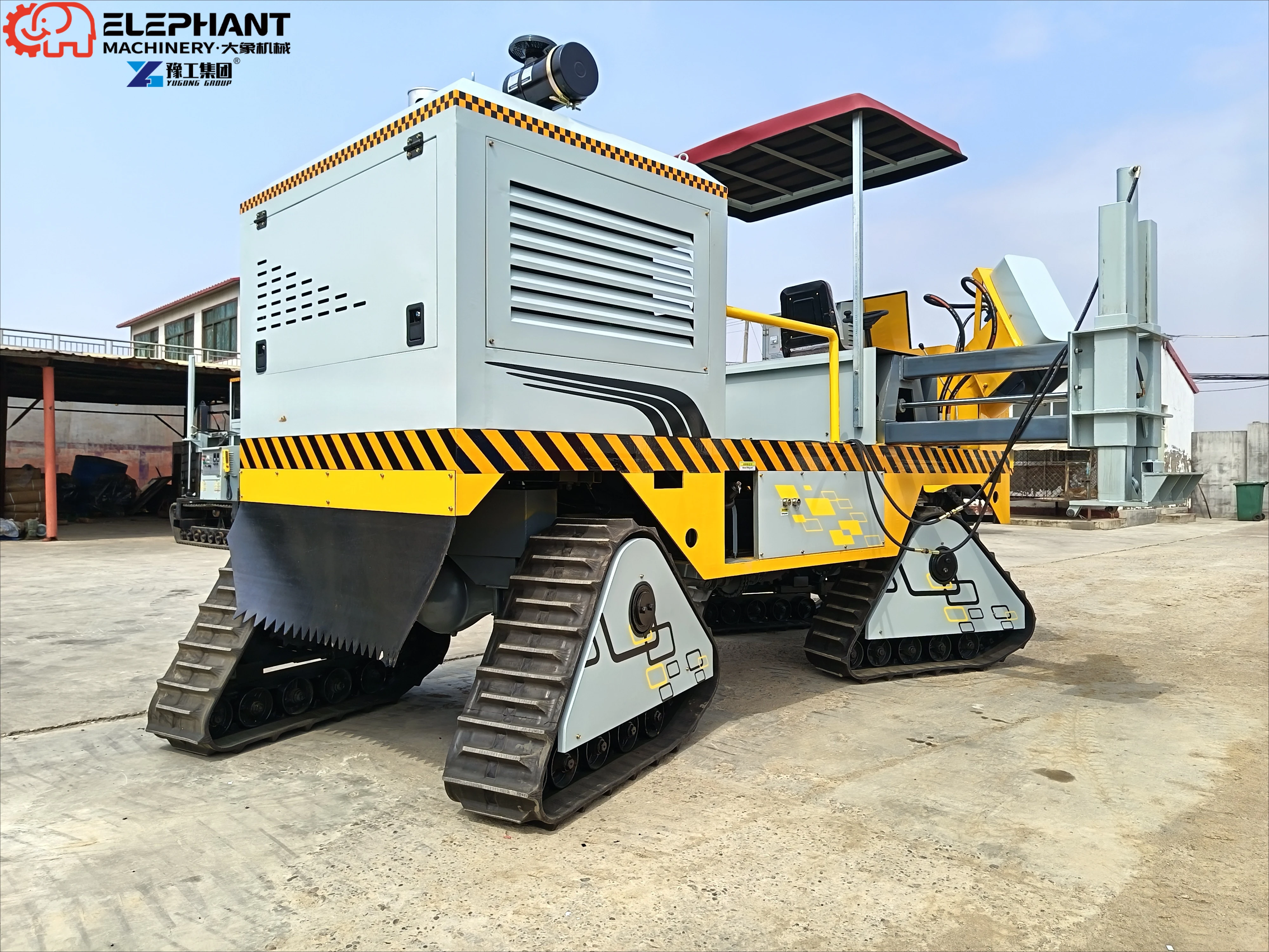 Precision Concrete Curb Slipform Paver Real-Time Shape Correction 70% Manpower Reduction Airport Edge Drain