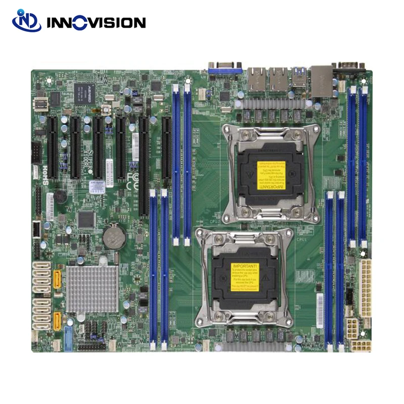 Dual Intel Xeon E5-2600 v4  E5-2600 v3 server motherboard X10DRL-i for supermirco 