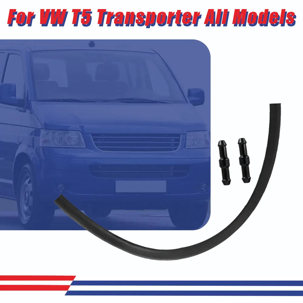 1Set Car Accessories Windshield Washer Hose Kit  Replacement Windshield Wiper Rubber Tube Fix For VW T5 Transporter All Models