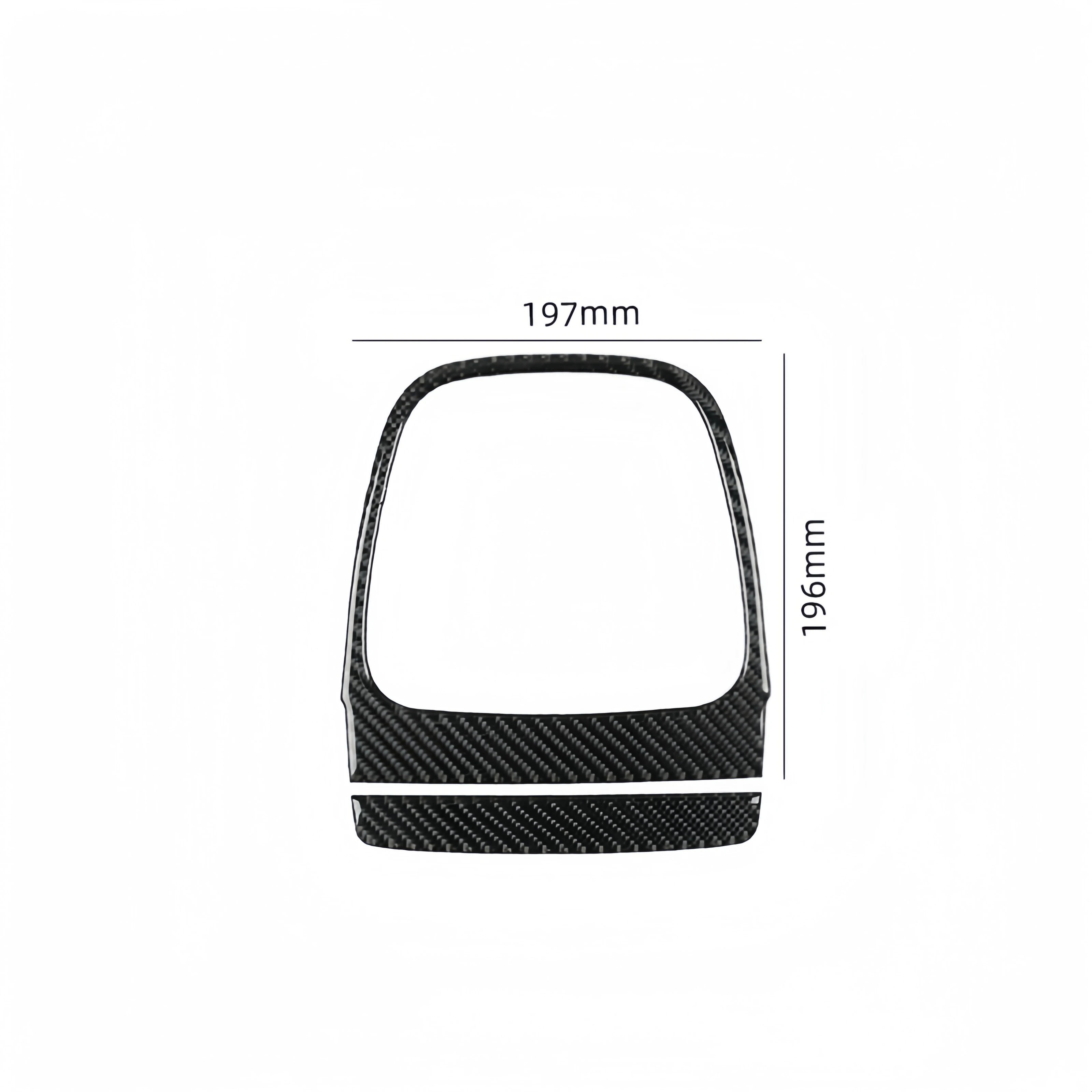 Carbon Fiber Interior For Chevrolet Sonic 2012-2016 Car Dashboard Storage Box Frame Cover Protecrive Trim Accesorios Para Auto