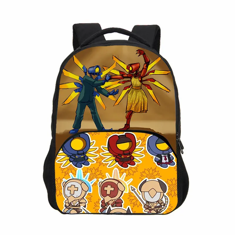 Light Weight Cartoon Child Backpack  ULTRAKILL V1, V2 School Backpack for Children,School Bags, Mochila for Boys Girls Best Gift
