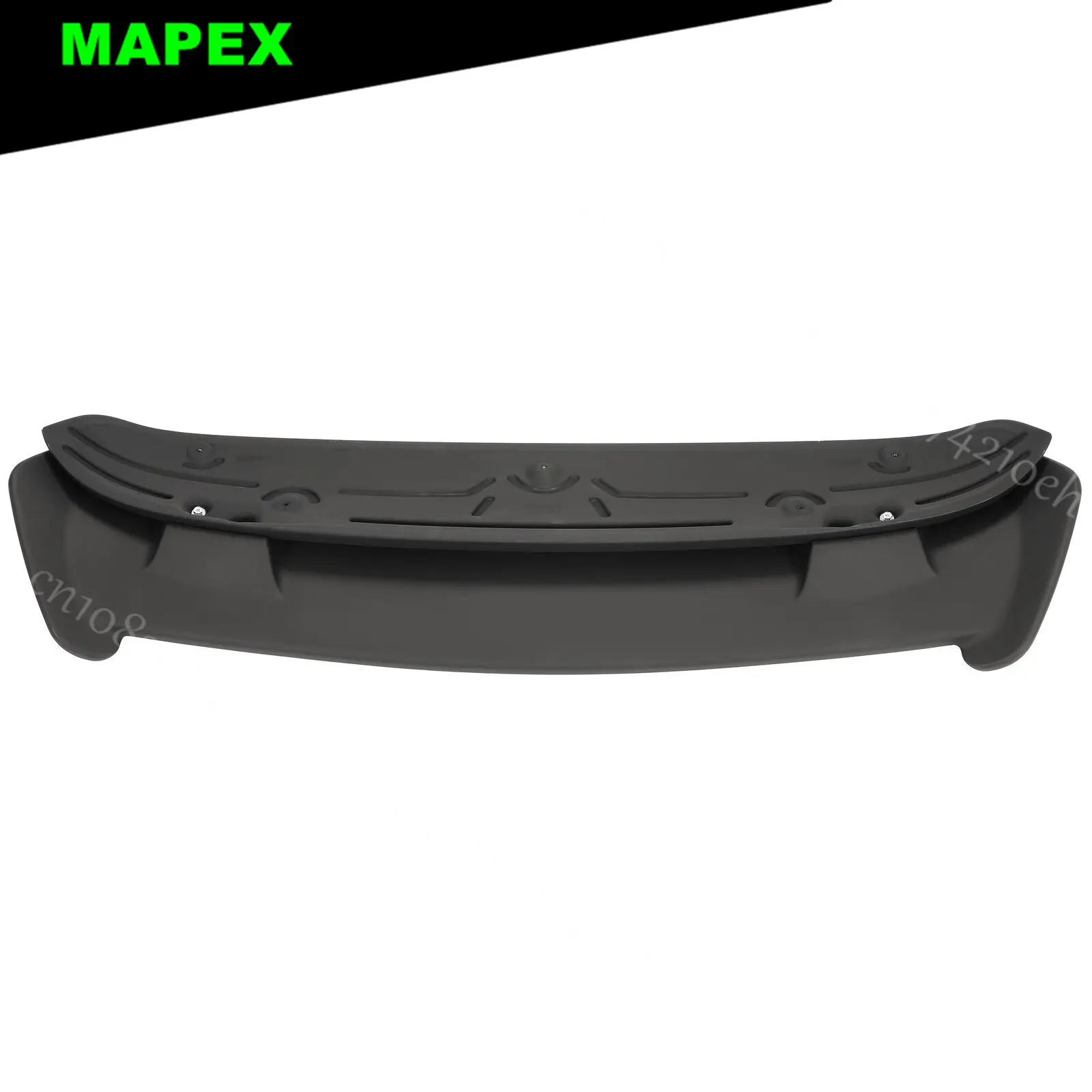 Rear Roof Spoiler Wing Black Painted For Honda Civic 96-00 Hatchback JDM R Style