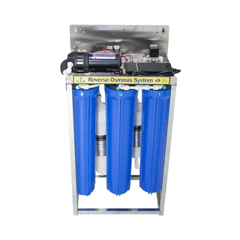 Wholesale 600GPD High Flow Under Sink RO Water Purifier 5 Stage TDS Removal Compact Reverse Osmosis Filter System For Hotel Hous