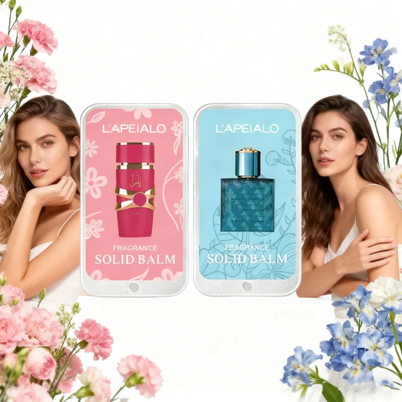 

Unisex Solid Perfume Set Long-lasting Fragrance Portable Eau De Toilette Charming Freshfloral Fruity Elegant Fragrance