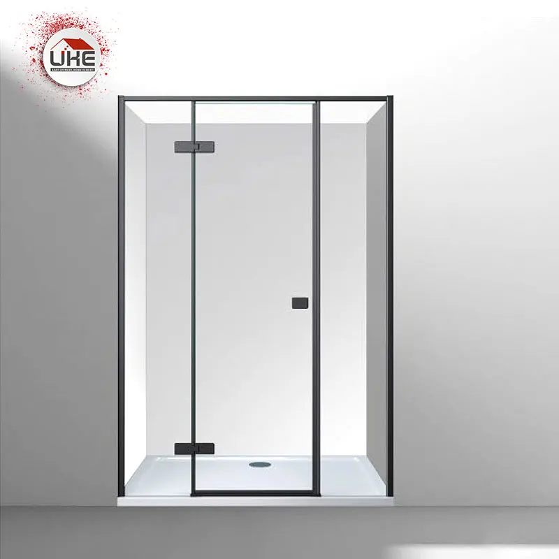 Shower Screen Square Sliding Door Partition Domestic Bathroom Customization Minimalist Shower Rooms