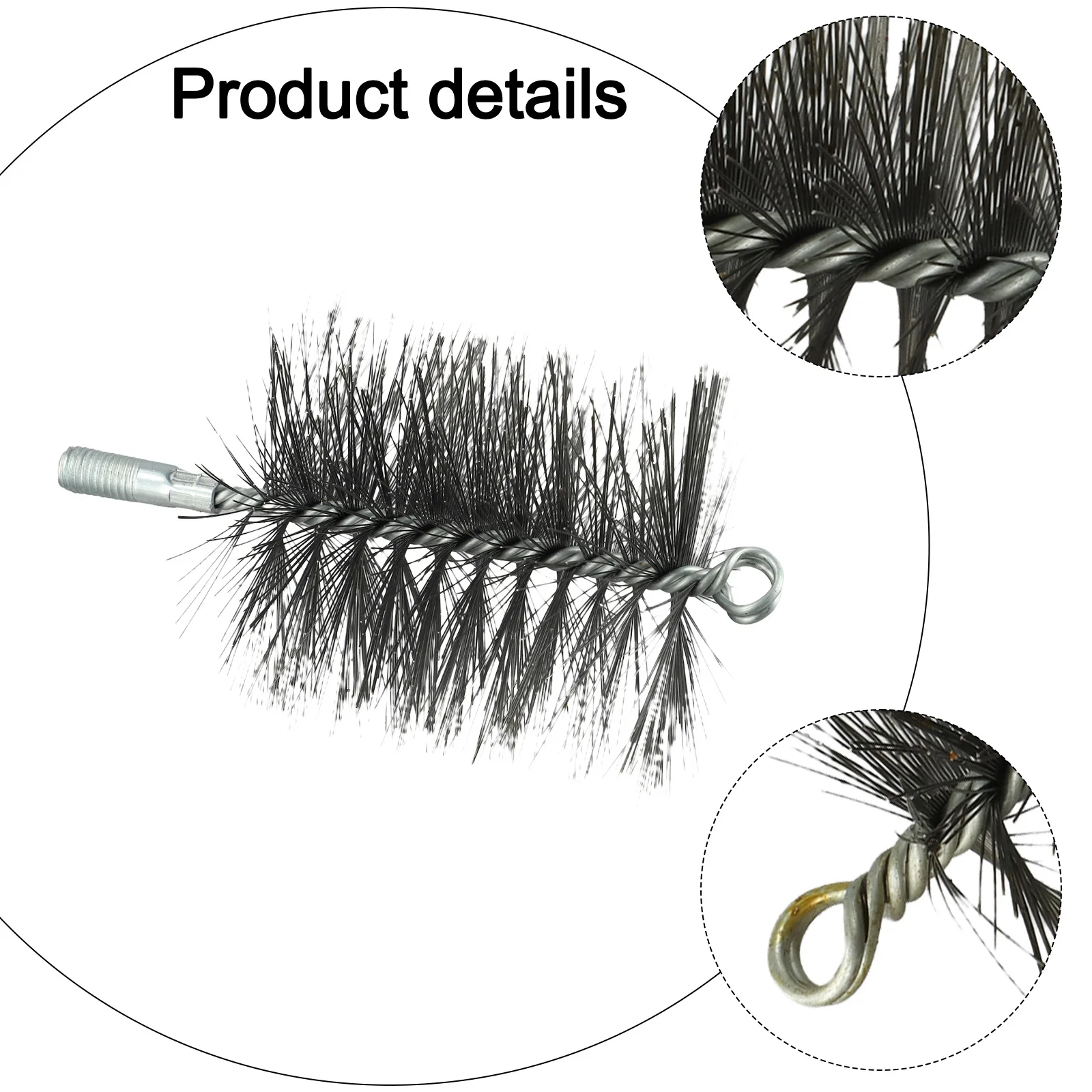 High Performance Flue Cleaning Tools 50mm Chimney Cleaning Brush Cost-effective Cleaning Solution Easy To Use For Boilers