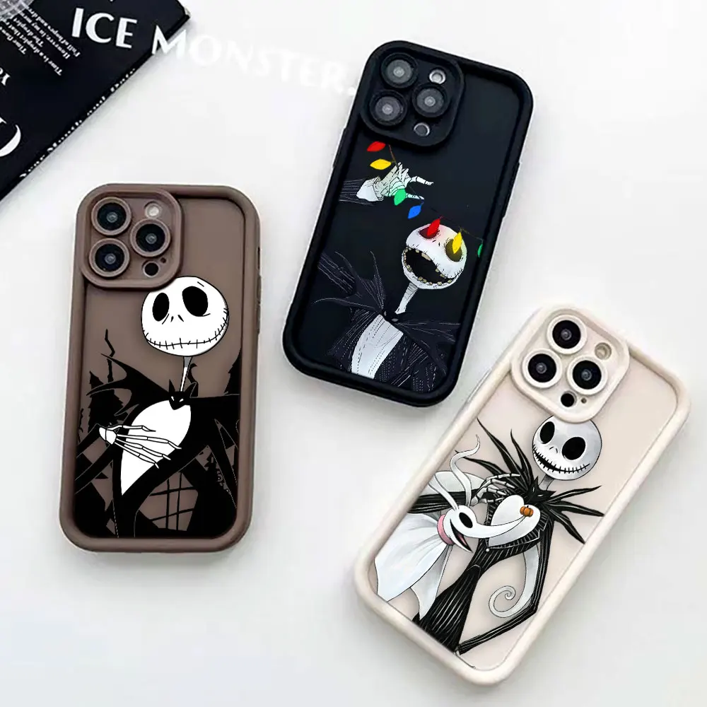 The Nightmare Before Christmas Phone Case For Xiaomi Redmi 9T 10 10C 12 12C 13 13C K50 POCO F3 F4 F5 X3 X4 X5 M6 11 GT PRO Case