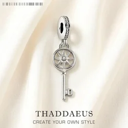 Key With Star Charm For Women Men 925 Sterling Silver 2022 Trendy Pendant Happiness Gift