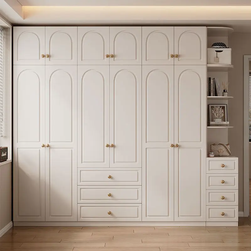 

White Modern Cabinet Wardrobe Clothes Background Organizer Storage Wardrobe Cupboard Adult Closet Armario De Ropa Furniture