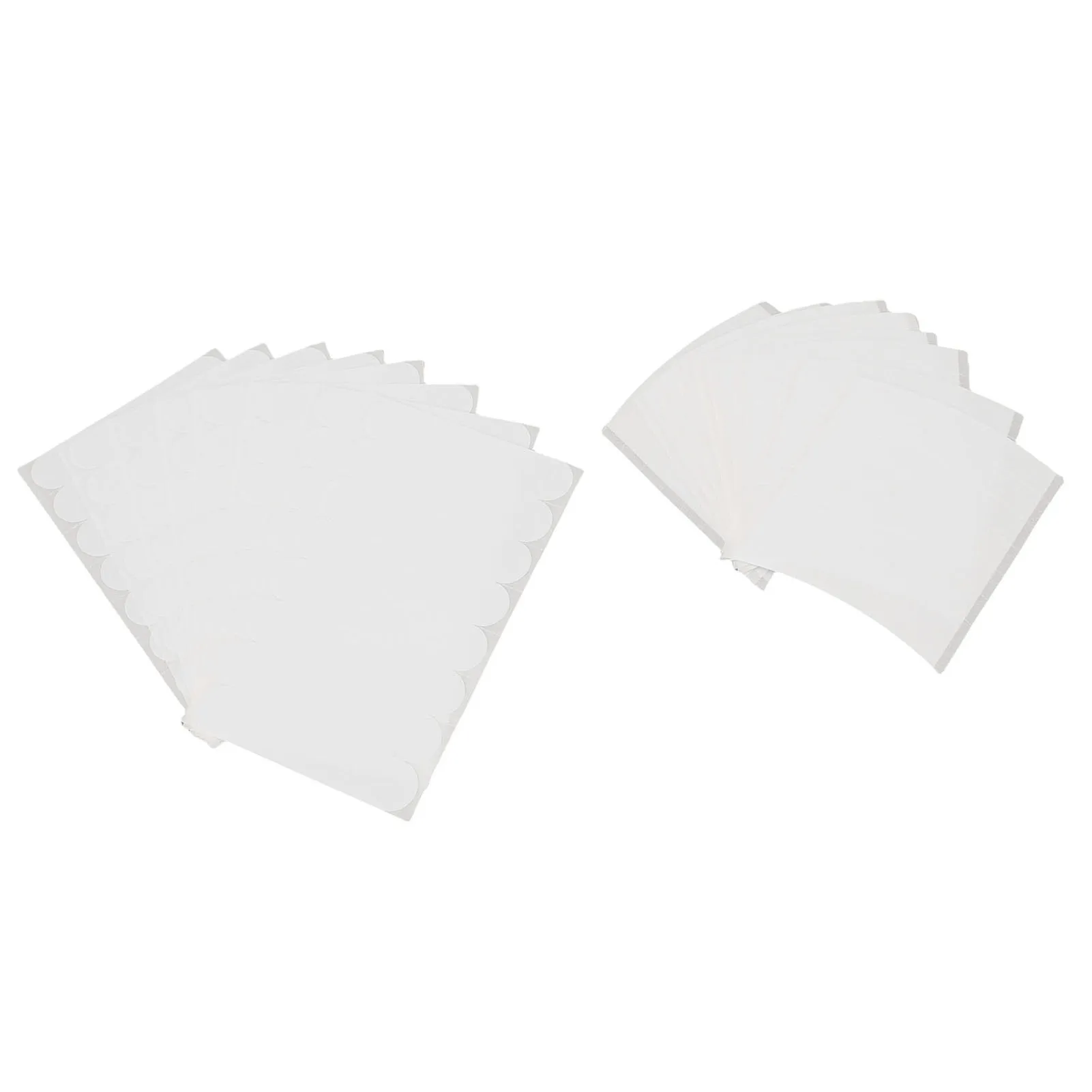 2 مجموعة الجلد الملابس الشريط مزدوج الوجهين فستان الجسم الملابس تنحنح غير التعرض هيم الشريط 10 قطعة مستديرة و 10 قطعة منحني