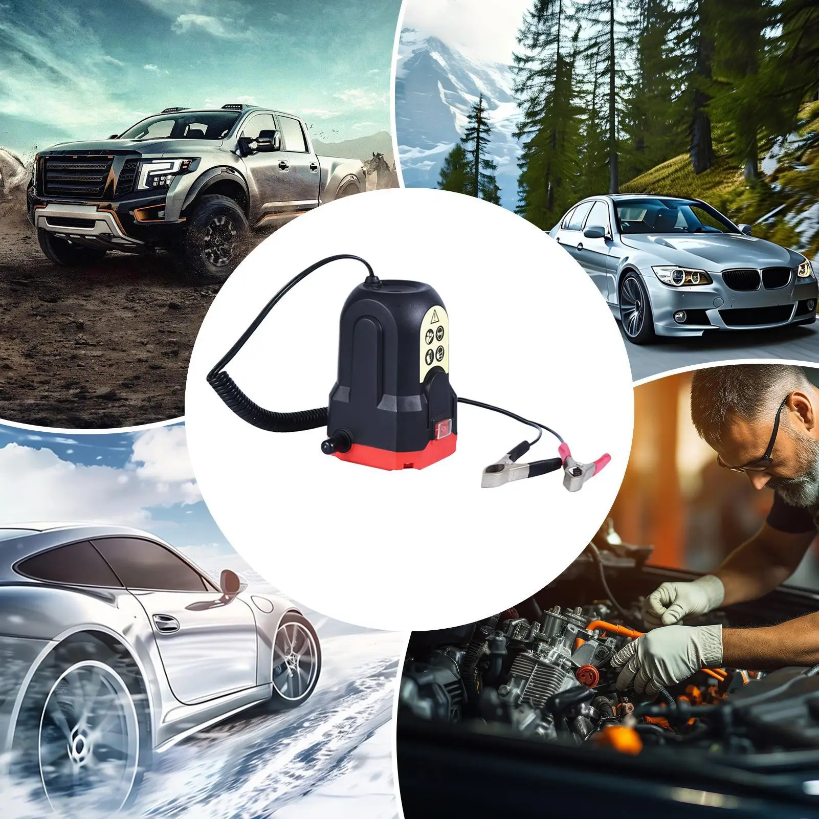 

Маслоэкстрактор, портативный эвакуатор двигателя, насос для перекачки жидкости для автомобиля, автомобиля, грузовика, внедорожника, извлечение замены масла