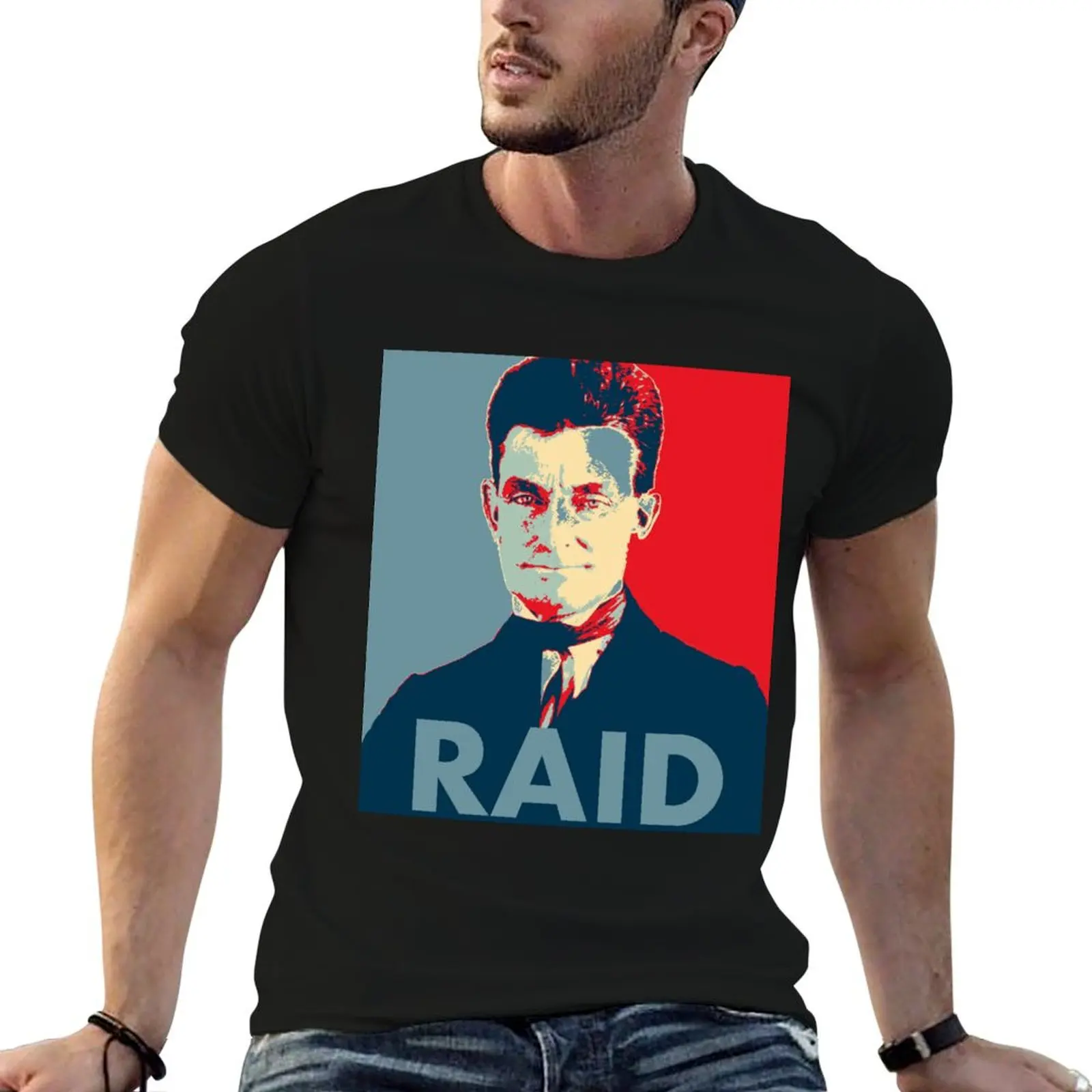 John Brown - Raid T-Shirt cheap stuff basketball graphic tees blacks oversized t shirts for men