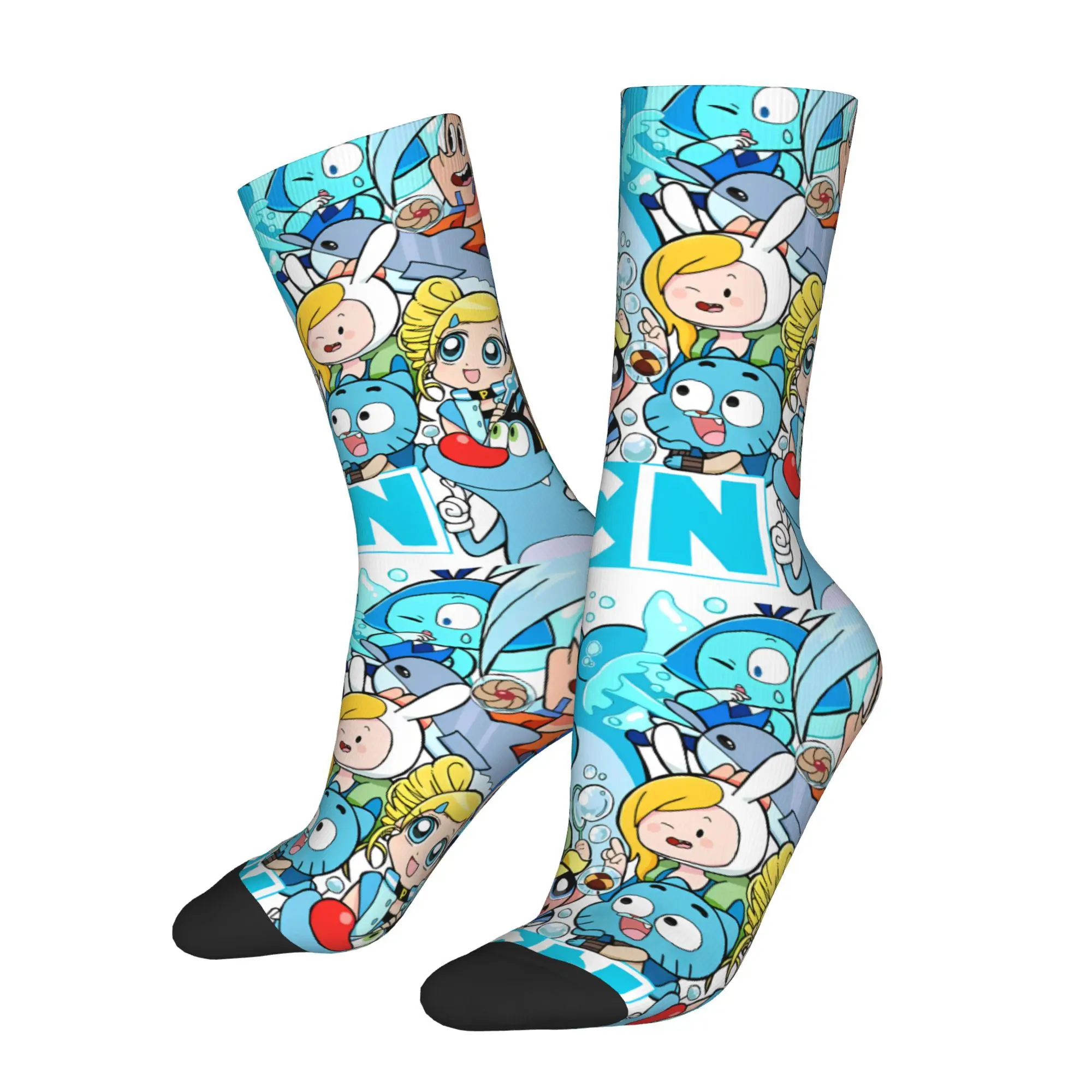 

Funny Men's Socks Cartoon College Vintage Harajuku Crazy Crew Sock Gift Pattern Printed