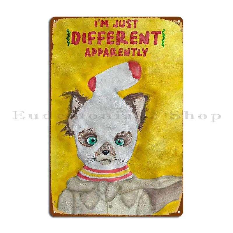 Ash Fox Different Metal Plaque Living Room Living Room Character Wall Pub Tin Sign Poster