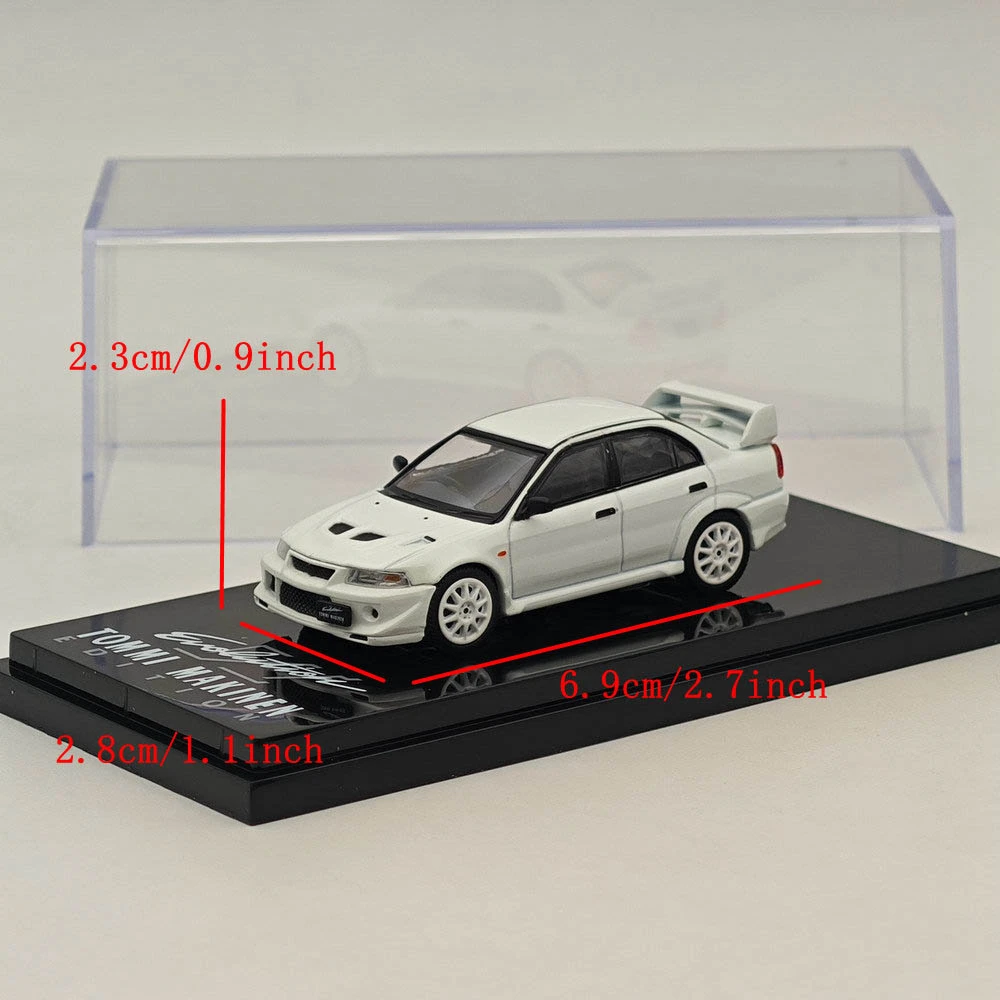 Hobby Japan 1/64 Lancer RS Evolution VI (T.M.E) Scortia Wit HJ 643033 AW Diecast Models Auto Limited Collection Auto Toys Gift