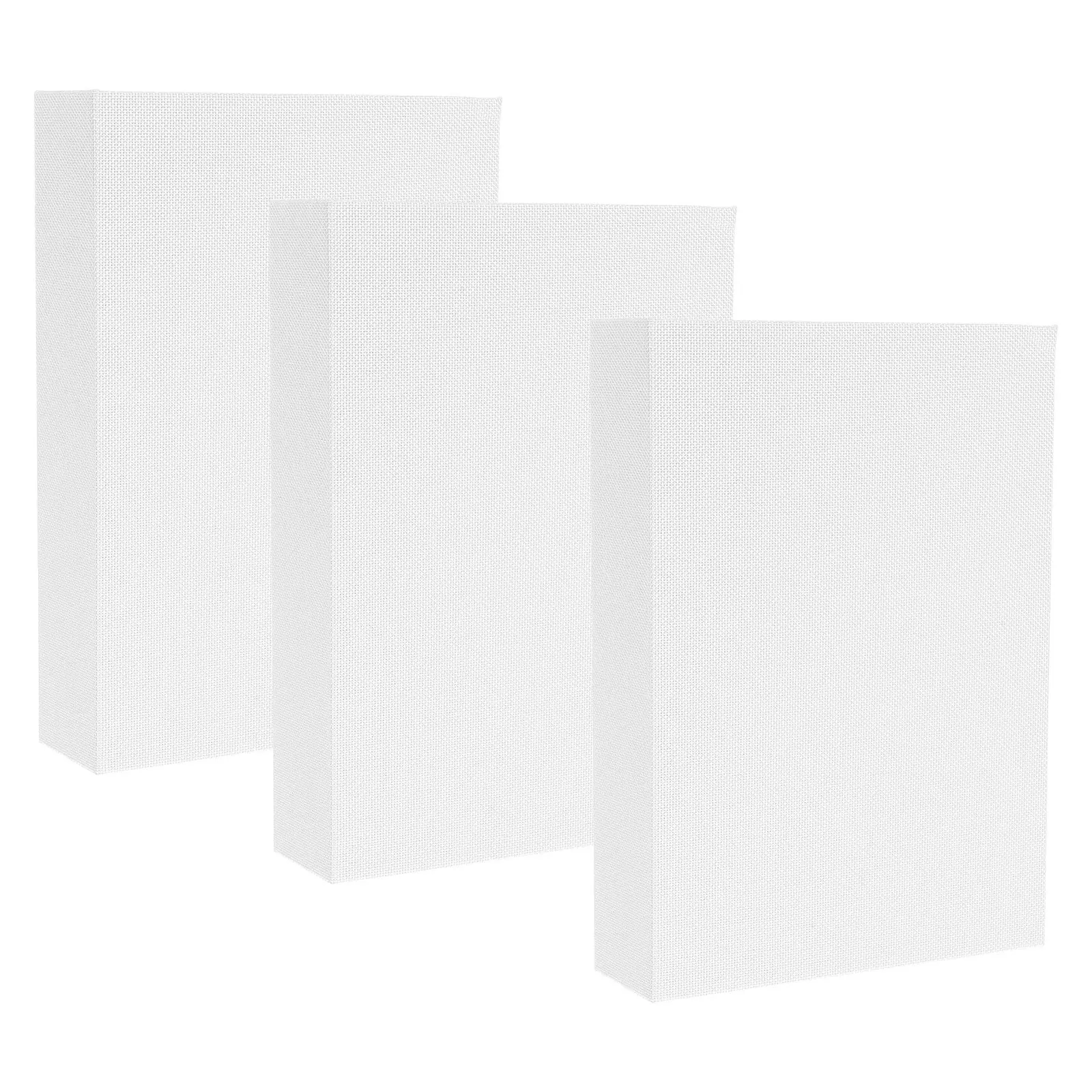 

3Pcs Linen Faux Book Storage Boxes Decorative Book Boxes Vintage Style for Bookshelf Coffee Table Home Office Coffee Table Books