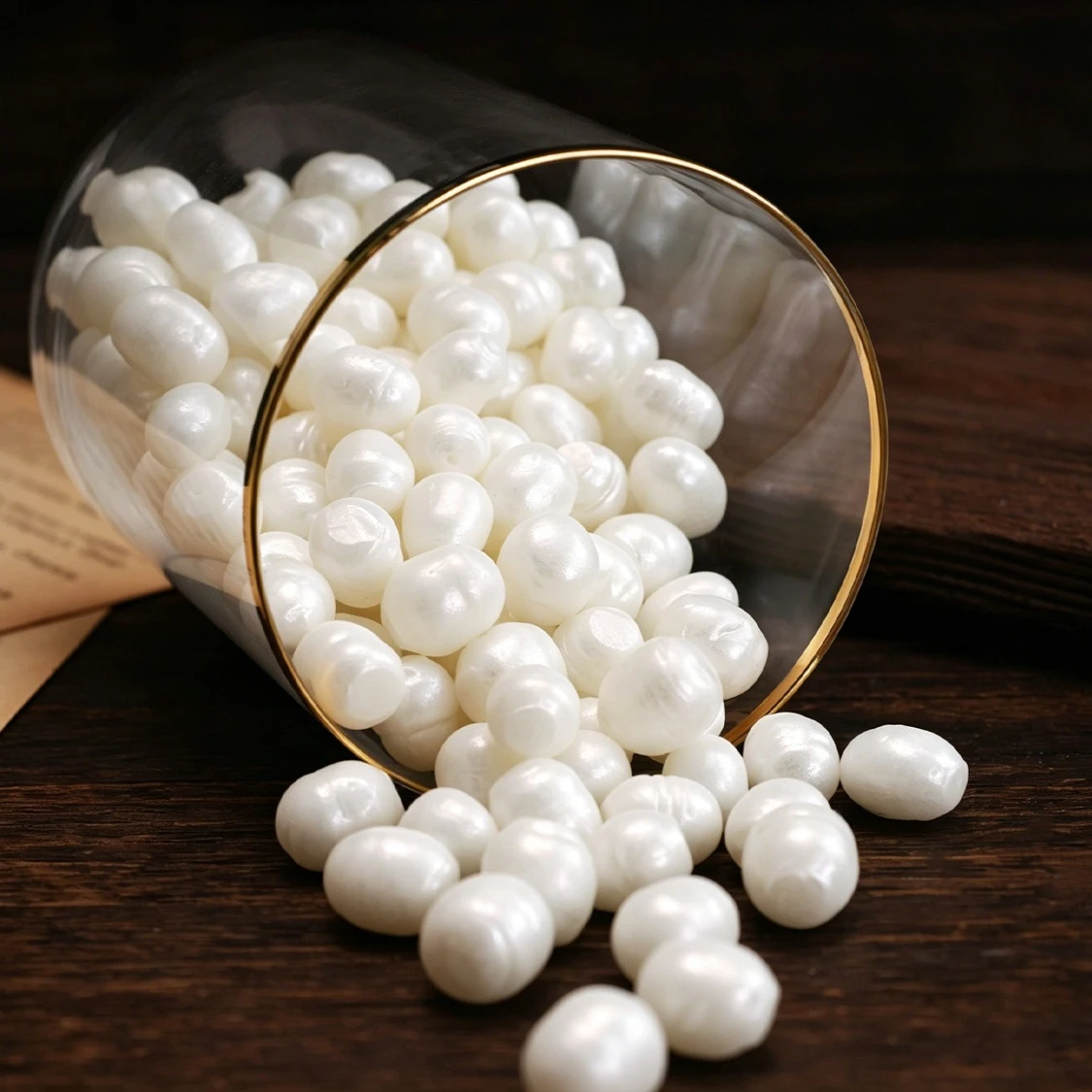 Healing Ocean Pearl Mirror Wax Melt Mold, Scented Wax Tart Aroma Candle Soap Molds, Plaster Cement Resin Casting, Summer Gift view 3