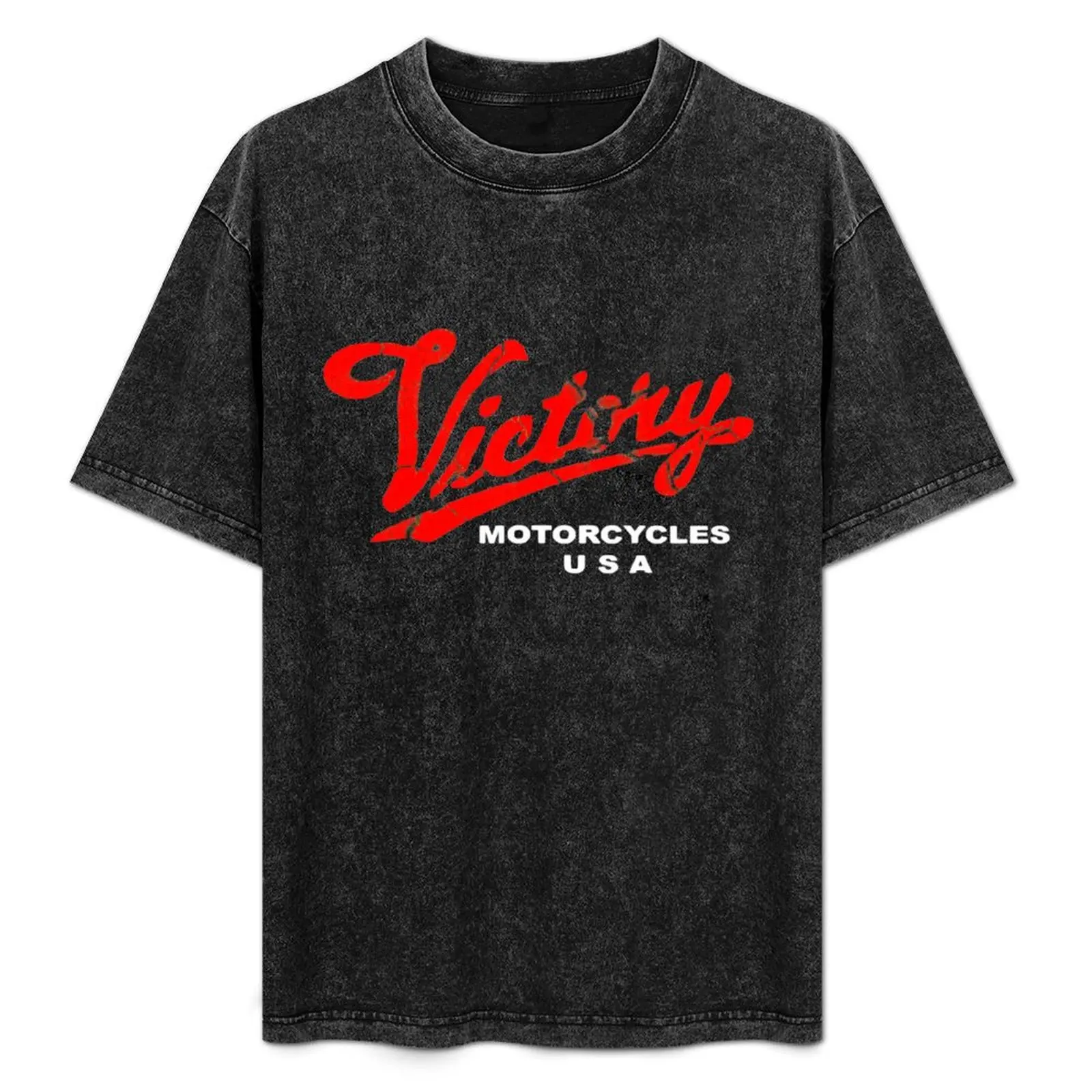 

Victorys Motorcycles T-Shirt Plus Size Basic Cotton T-Shirt