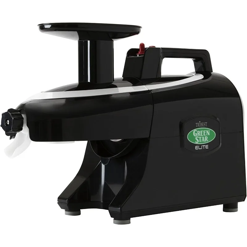 Tribest Greenstar GSE-5010 Elite Twin Gear Cold Press Slow Masticating Juicer (Black)