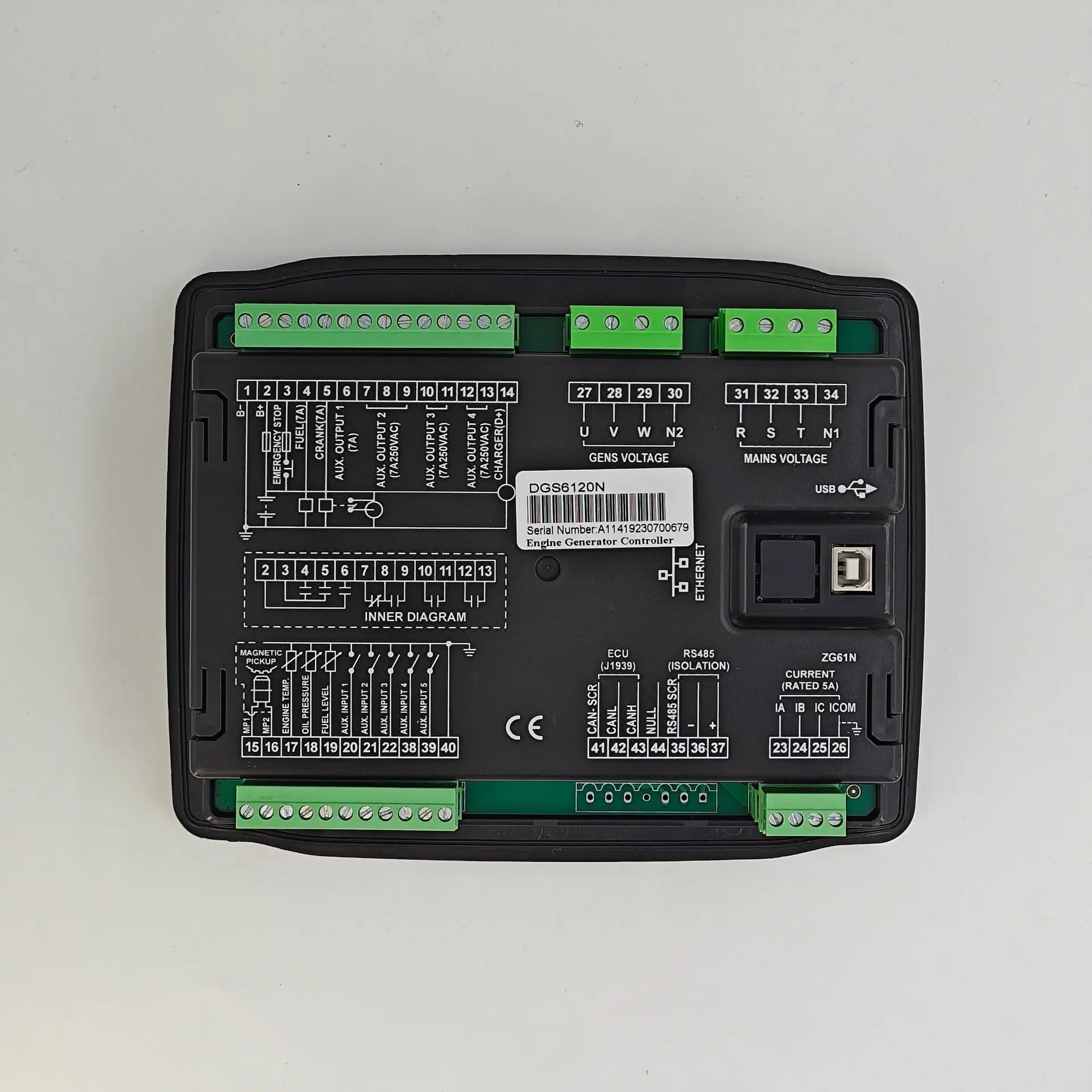 Tongli DGS6110N DGS6120N Generator Set Automatic Start-Stop Controller