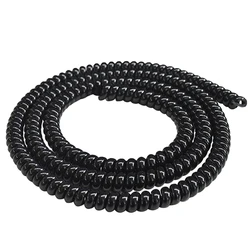 6 Piece 1M E-Bike Cable Pipe Protection Spiral Wrap Winding Cable Wire Protector Cover Tube TPU For Scooter Motorcycle