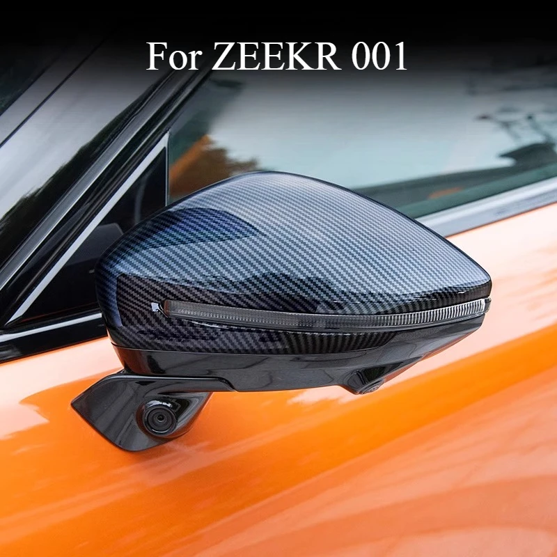 For ZEEKR 001/X 2021-2026 Rearview Mirror Shell Protective Cover Decoration Reversing Mirror Cover Frame Anti-collision Tools
