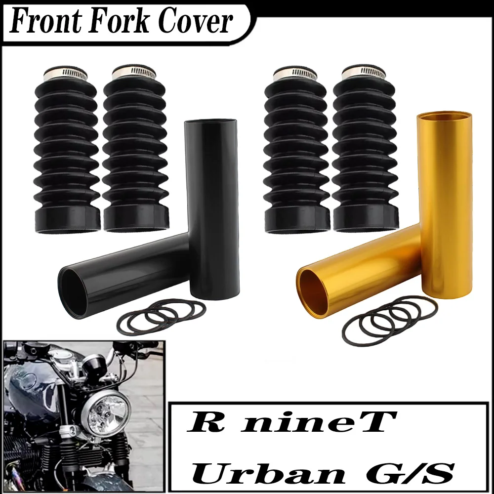 

FOR BMW R nineT RnineT Urban G/S Front Fork Cover Motorcycle Complete Kit CNC Billet Aluminum Durable Black Gold Pair Set