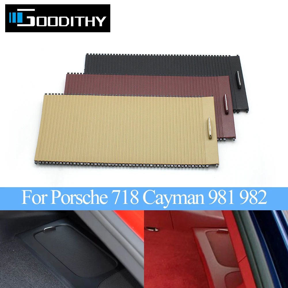 

Car Pillar C Drink Water Cup Holder Roller Cover Trim Curtain Blind Shutter For Porsche Cayman 718 981 982 981555423001E0