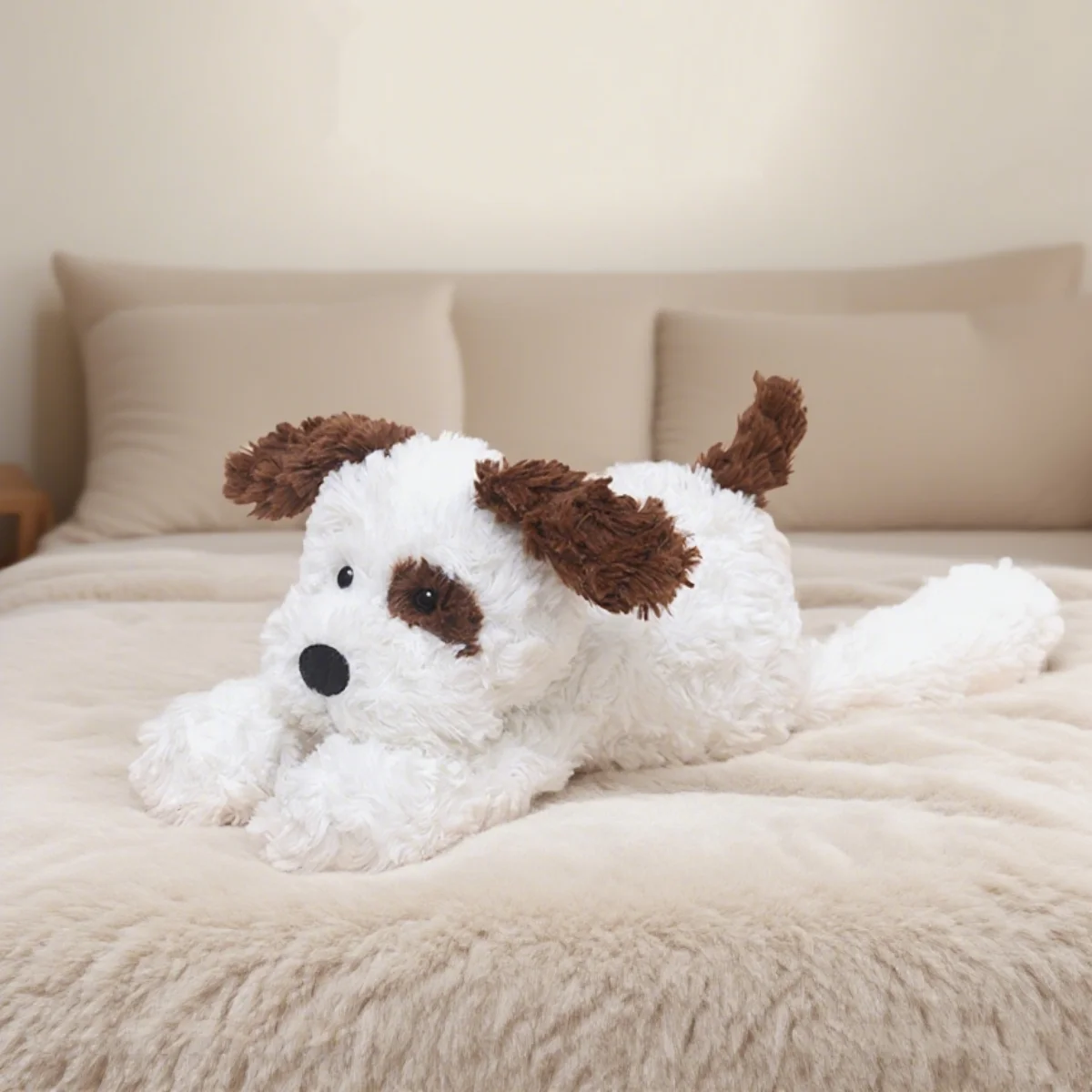 

35cm Cute Lop Jimny Dog Plush Toy Soft Stuffed Long Ears Dog Doll Funny Baby's Sleeping Companion Room Decor Girls Birthday Gift