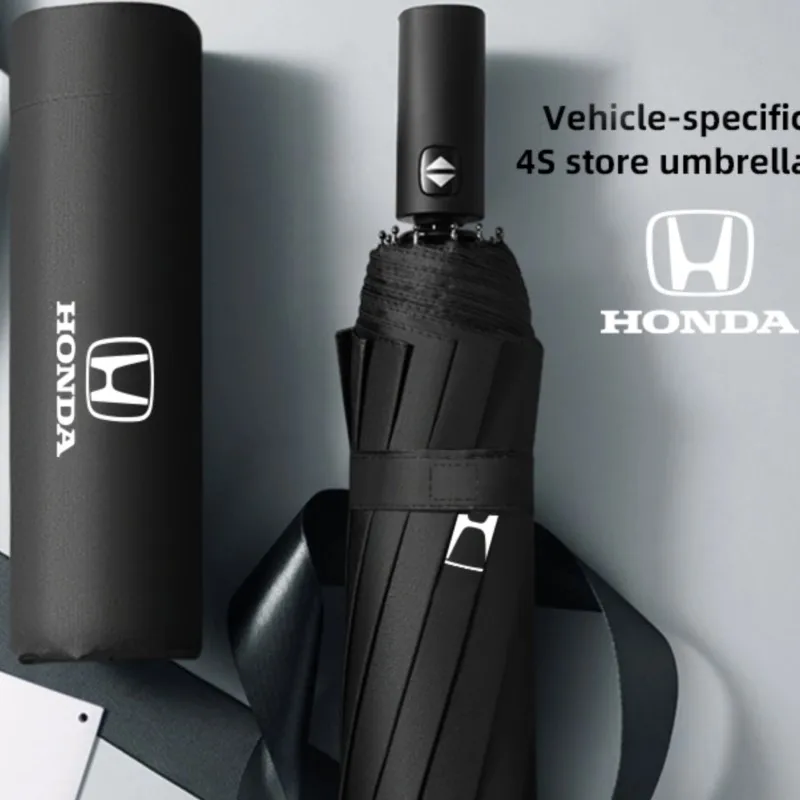 

Аксессуары для салона автомобиля, автомобильный складной зонт, портативный для Honda Civic Accord Fit Jazz CRV BRV HRV Insight Pilot Passport