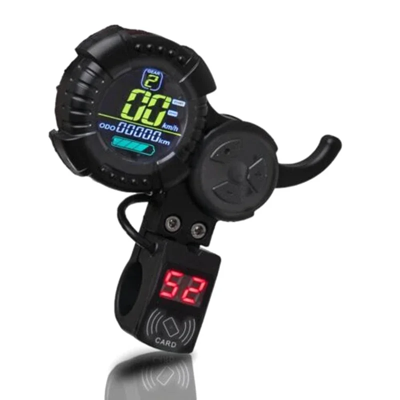 For VSETT 8 8+ 9 9+ ZERO 8 9 10 8X 10X Z8PRO Electric Scooter Throttle Accelerator Trigger LED Display & NFC Card Accessories