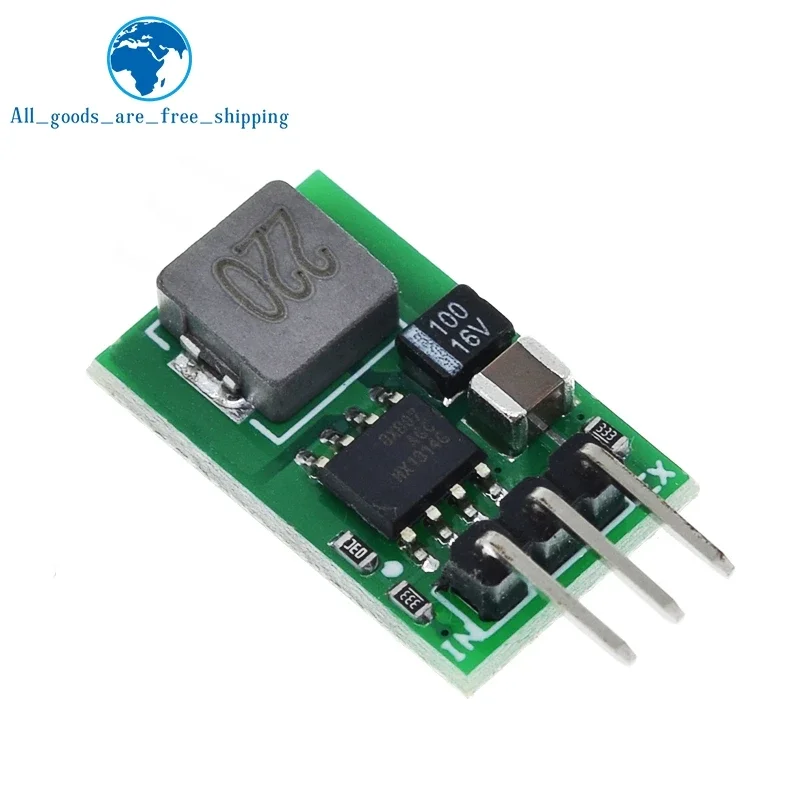 5V/1A ultra small three terminal voltage regulator block replaces LM7805 with 5.5~32V input rate low heat
