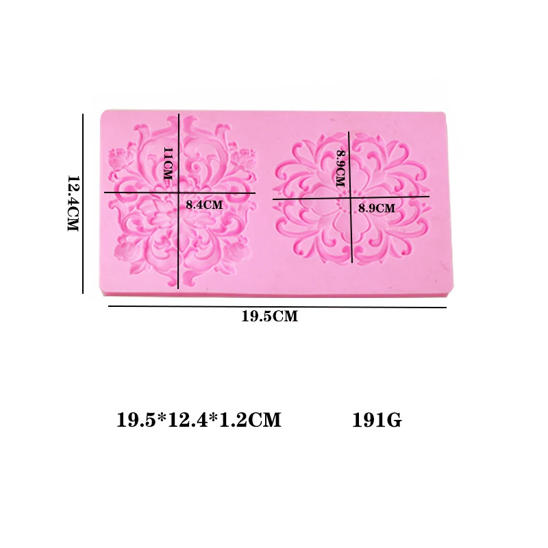Farme Castle Scales Cooking Tools Silicone Mold For Baking Of Cake Decorating Kitchen Accessories Sugar Chcolate Bakery Fondant