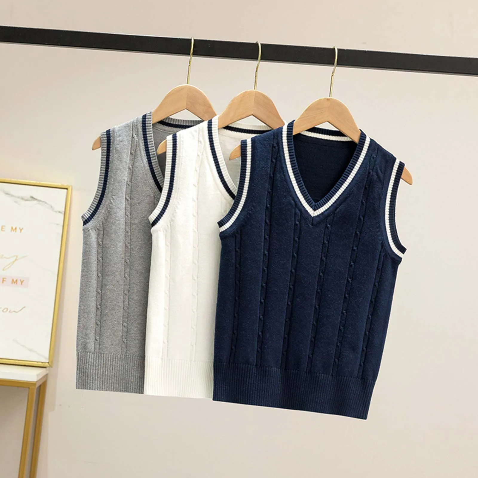 

Boys Dress Sweaters Size 8 Childrens Soft And Comfortable Knitted Vest Fashionable And Casual Boys And Girls 1 Year Shorts