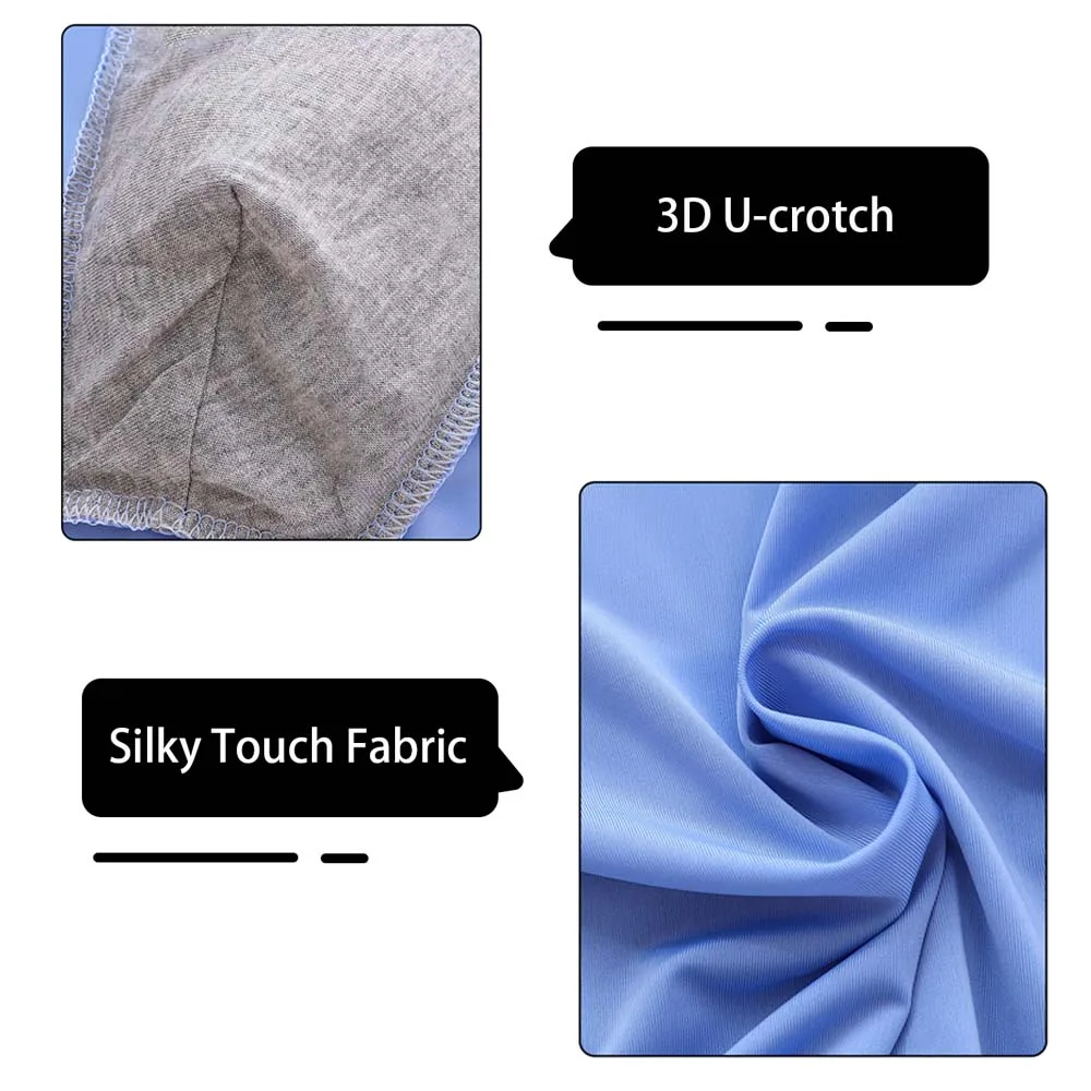 Men's Underwear Sexy Shape Ice Silk For Boxer Shorts Summer Lightweight Sweat Wicking Breathable Men's Panties