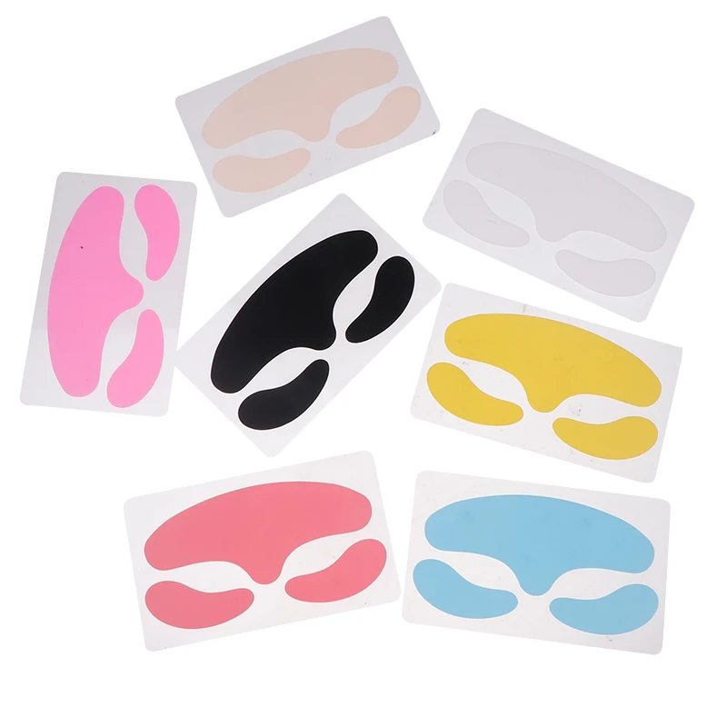 New Reusable Eye Pads Forehead Stickers Silicone Stripe Lash Lift Eyelash Extension Hydrogel Patches Under Eye Gel Patch Makeup