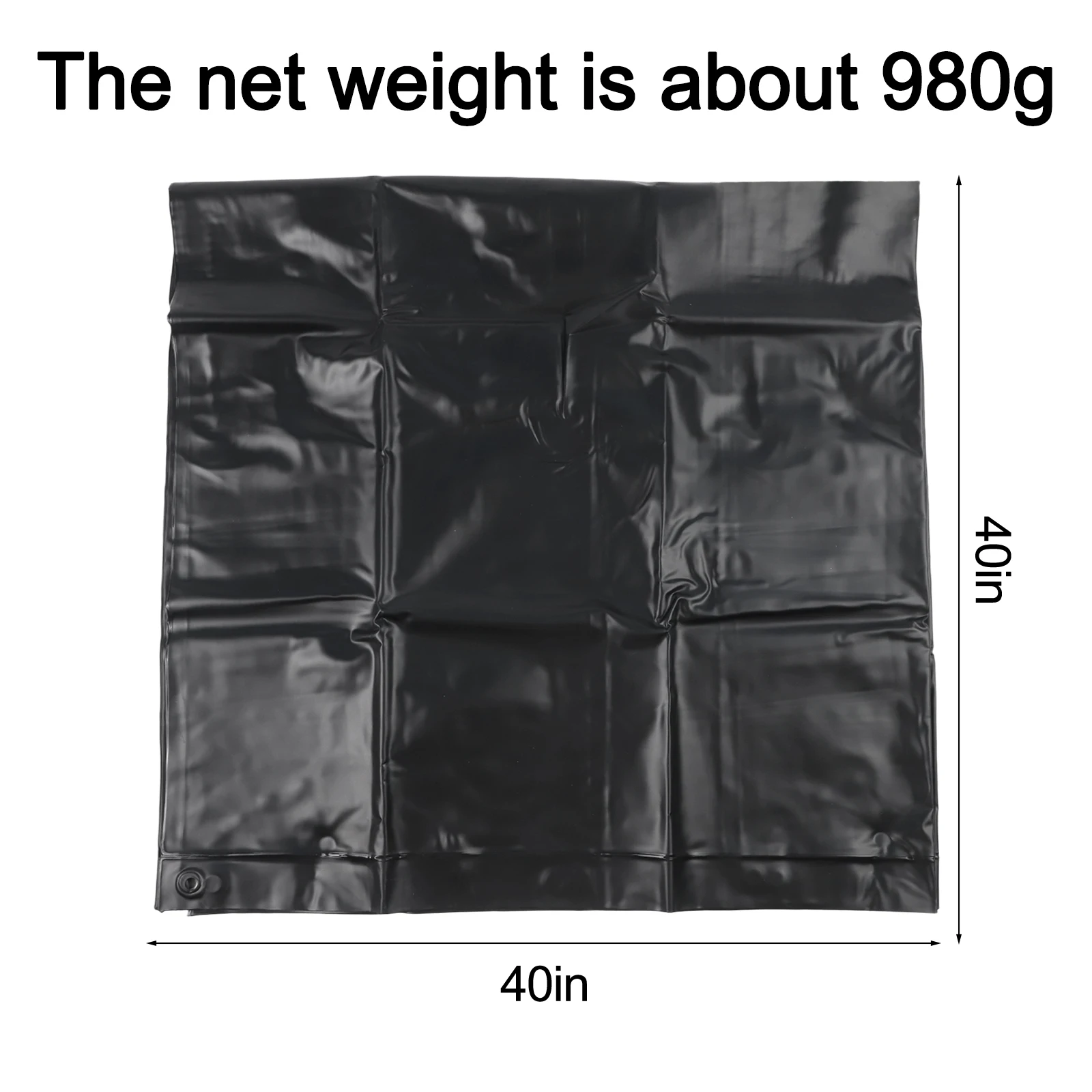 120 by 120cm Winter Air Pillow for Above Ground Pools with 2 Ropes Water Buildup and Ice Damage on Pool Covers