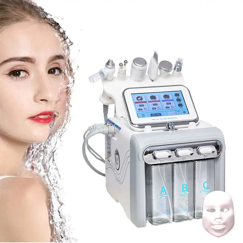 Machine à Peeling Hydraulique 7 en 1 Diamond, Jet d'Eau pour le Visage, Nouveauté