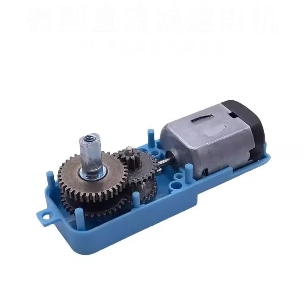 DC 3V-6V Metal Gear Motor All Metal 1:90 Gear Ratio Single Axis Motor DIY Speed Reducer Motor Robot Intelligent Vehicle