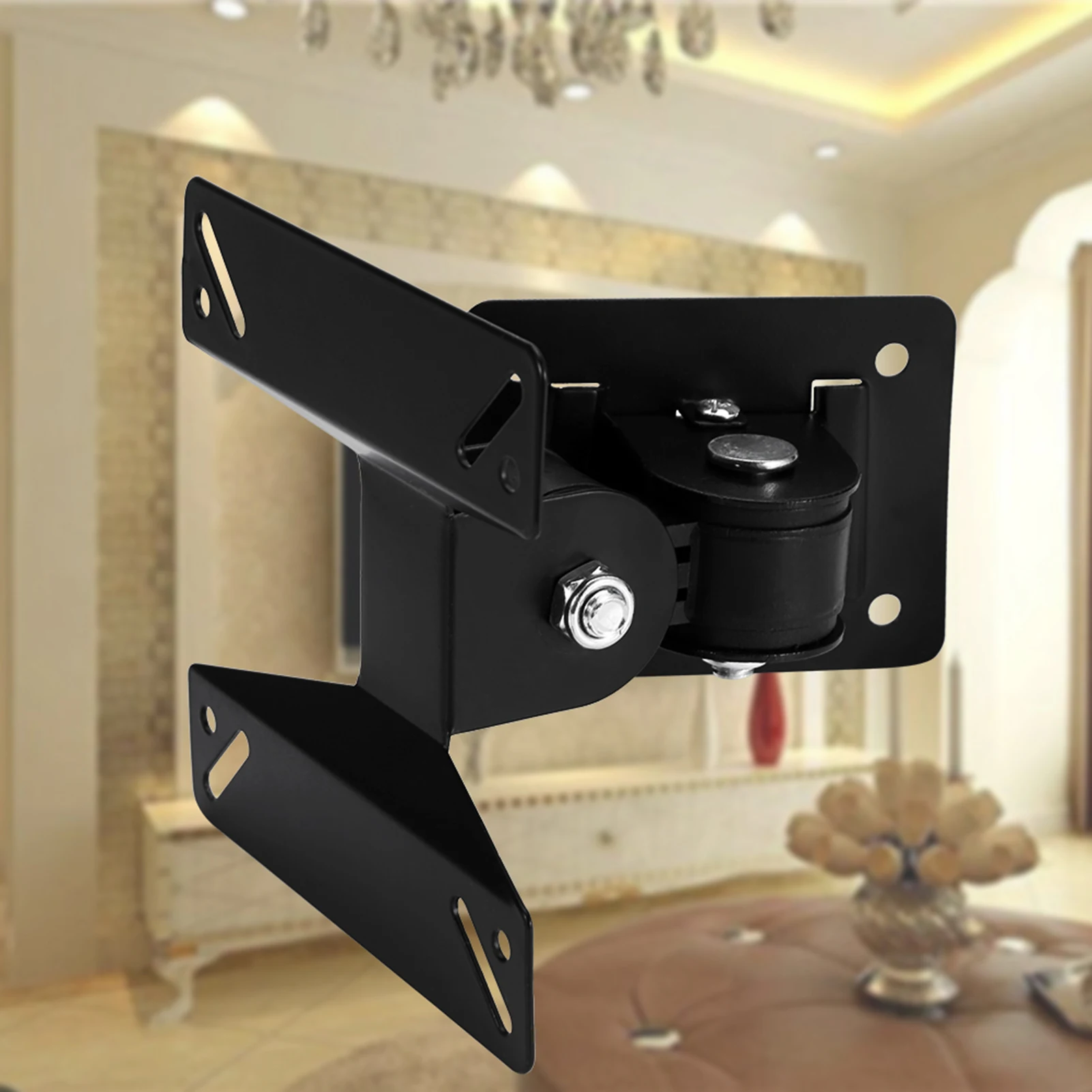 LCD Monitor Bracket  Tilting LCD Monitor TV Mount Wall Bracket For 14 15 17 19 22 24 inch TV Wall Bracket Wall Bracket