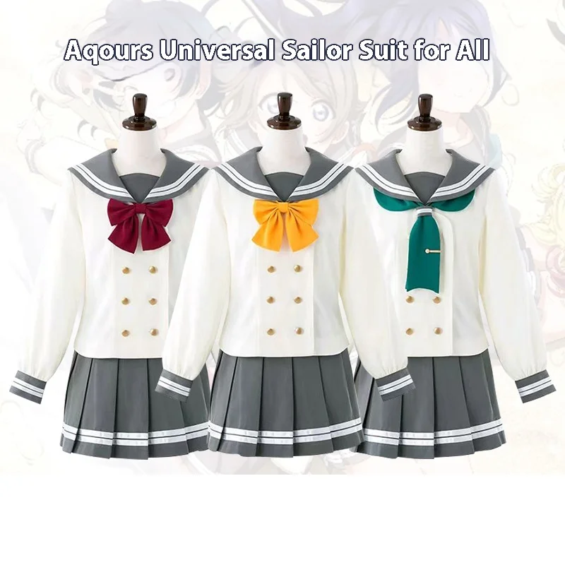 

Halloween Cosplay The New LoveLive! Sunshine! Aqours All Takahai Thousand Song Spring And Summer Sailor Costume Cosplay