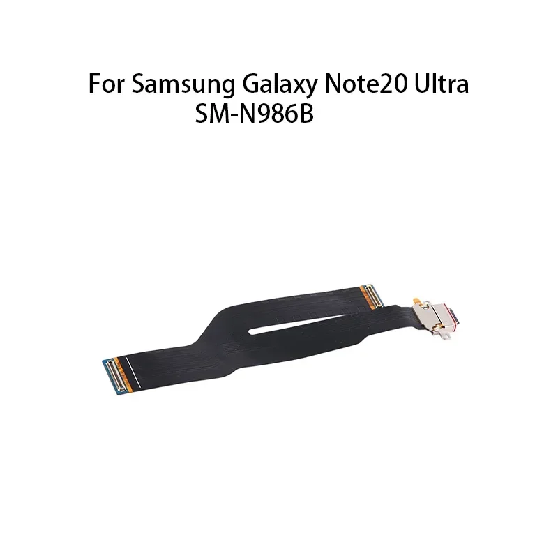 Cavo flessibile per scheda di ricarica per connettore dock jack per porta di ricarica USB per Samsung Galaxy Note20 Ultra / SM-N986B