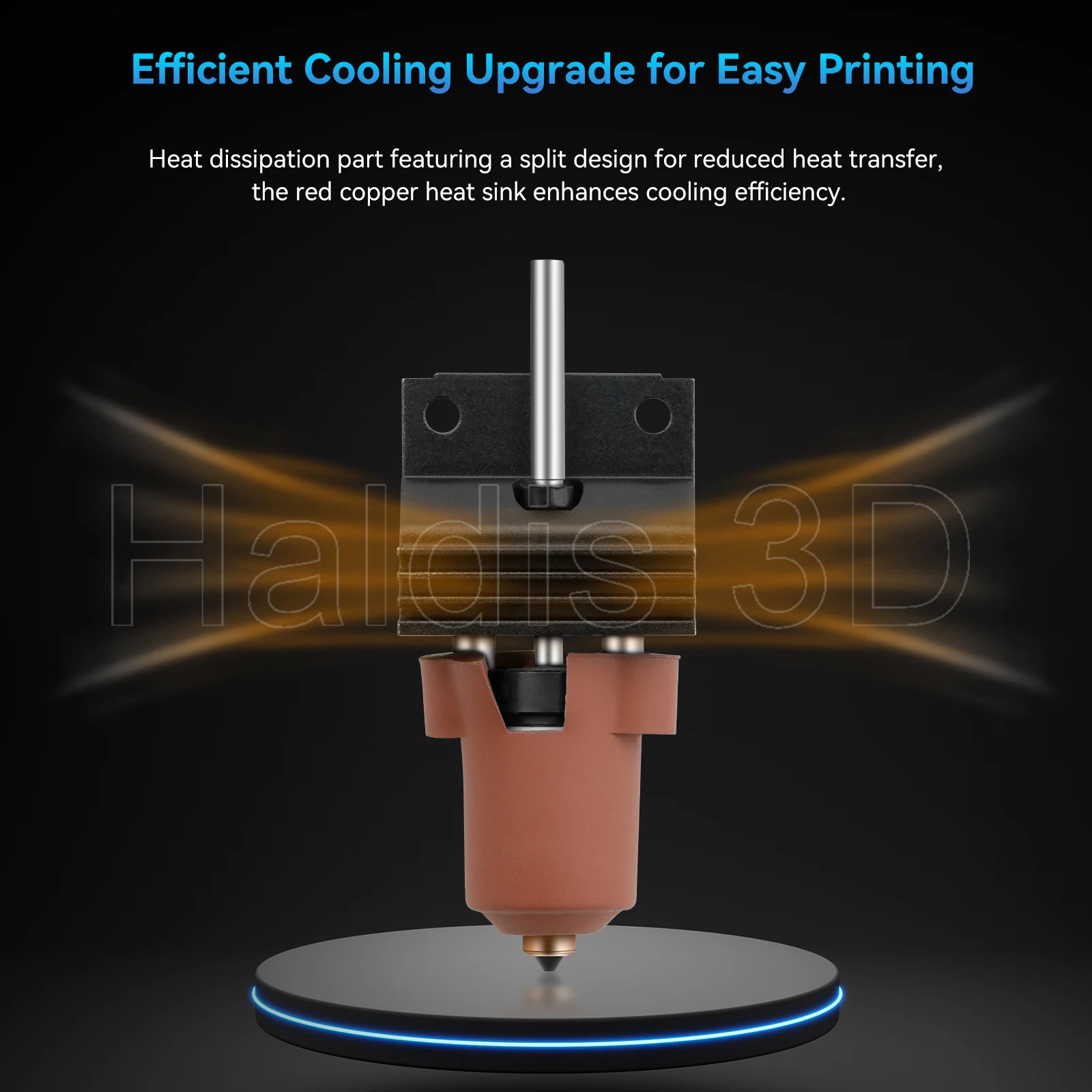Upgrade Hotend Kit Voor Creality K1C/K1 Max Quick Swap Een Stuk Mondstuk Keramische Verwarming Blok High Flow afdrukken 3D Printer Onderdelen