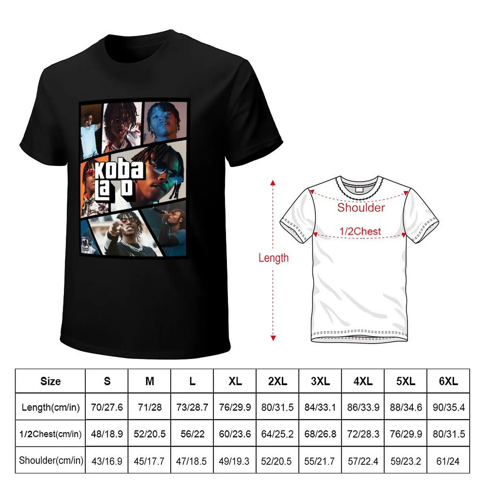 كوبا لا D GTA V الراب الفرنسي \ t PP \ t تي شيرت حجم كبير الملابس خمر تي شيرت الصيف أفضل الوزن الثقيل تي شيرت للرجال #6