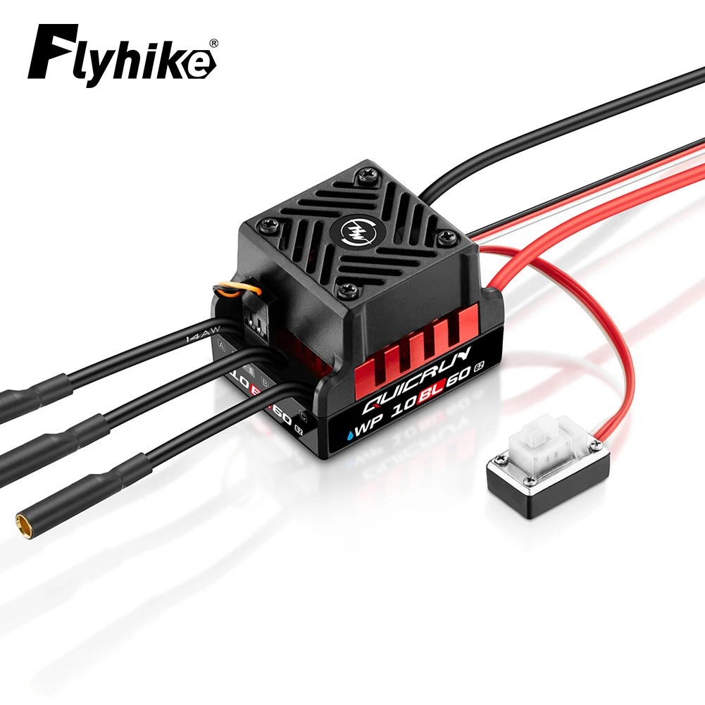 Hobbywing QuicRun WP 10BL60 G2 60A Waterproof Brushless ESC for 1/10 RC remote control car