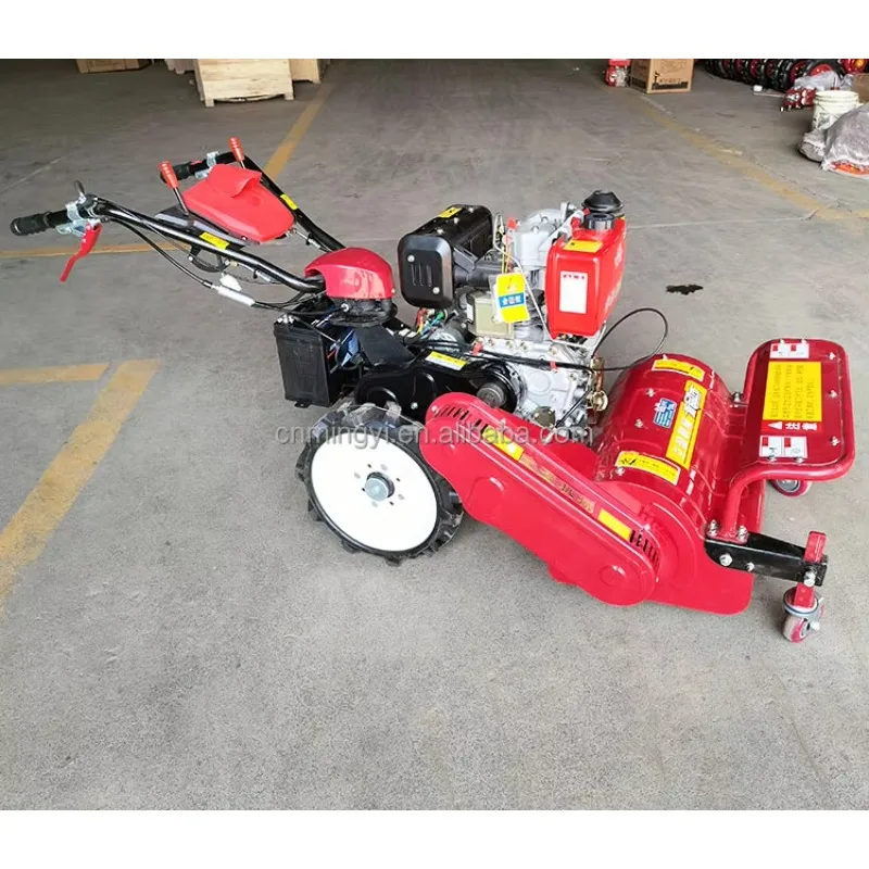 

【HOT】High Quality Walk Behind Flail Mower Powered Lawn Mower Convenient and Efficient Hand Push Lawn Mower