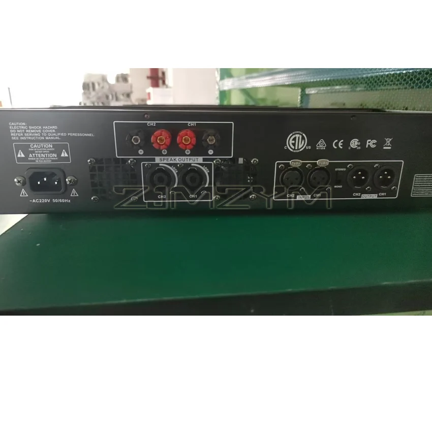 1000W@8 Ω x2/4 Rear Amplifier Stage Performance Conference Home KTV Digital Amplifier CA Dual Audio Power Amplifier