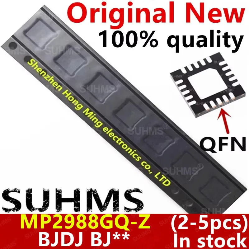 

(2-5piece)100% New MP2988GQ-Z MP2988GQ MP2988 BJDJ BJDM BJDK BJ.. QFN-20