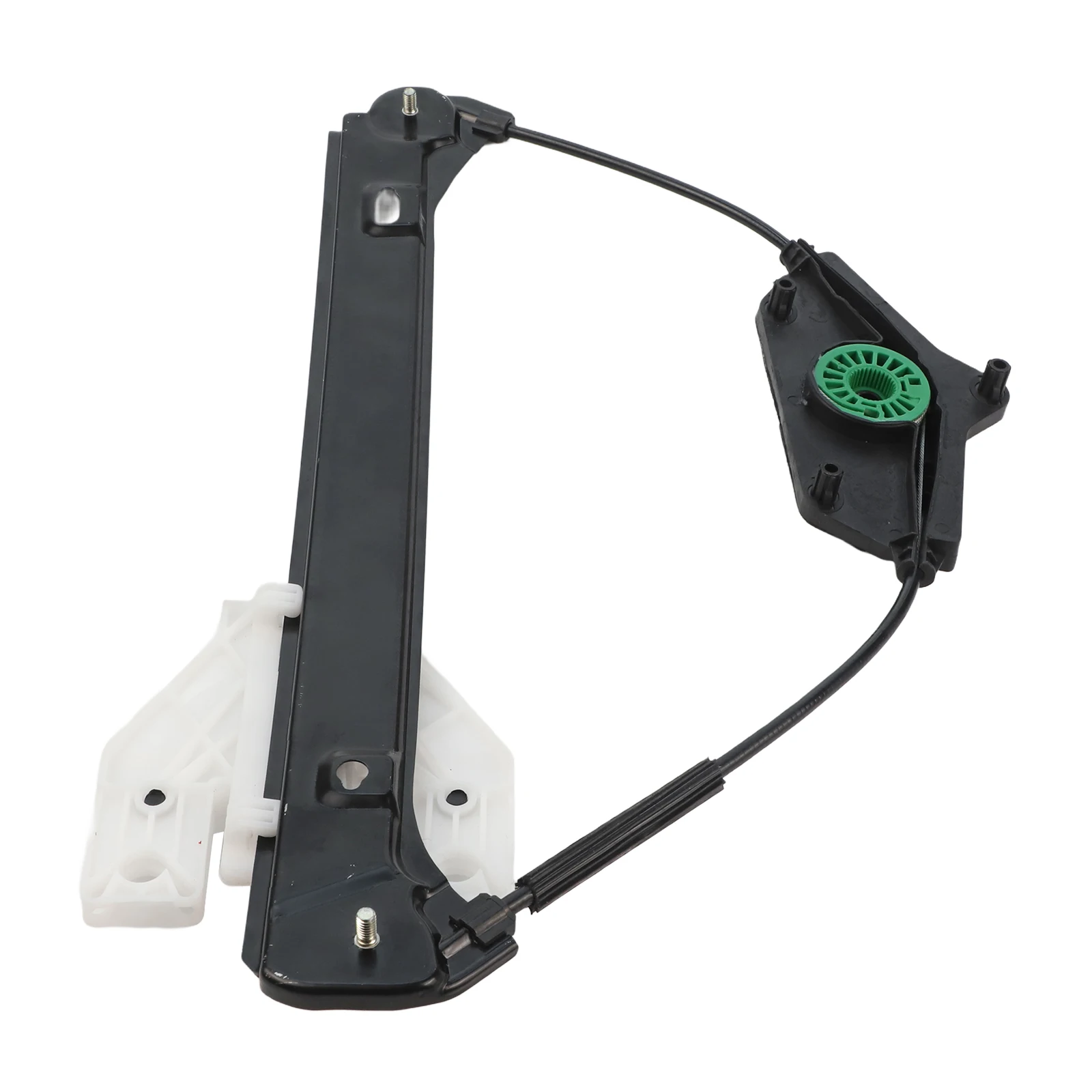 

As Shown In The Figure Rear Left Door Window Regulator High Compatibility Plastic And Metal Construction Car Maintenance